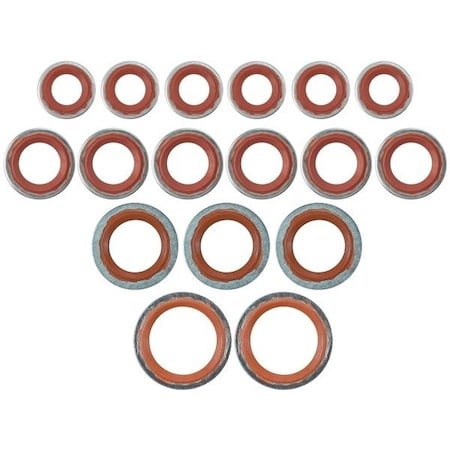 Truckair Sealing Washer Kit - Paccar, Category: Sealing Washer, Sealing Washer Kit, Contains: Single Job 16-4298